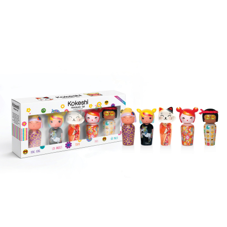 KOKEISHI Schachtel mit 5 Miniaturen von Jeremy Scott - Eau de